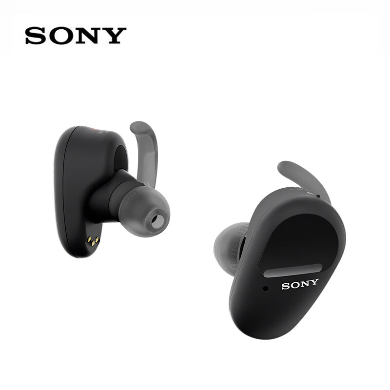索尼（SONY）WF-SP800N  运动耳机 IP55 黑色