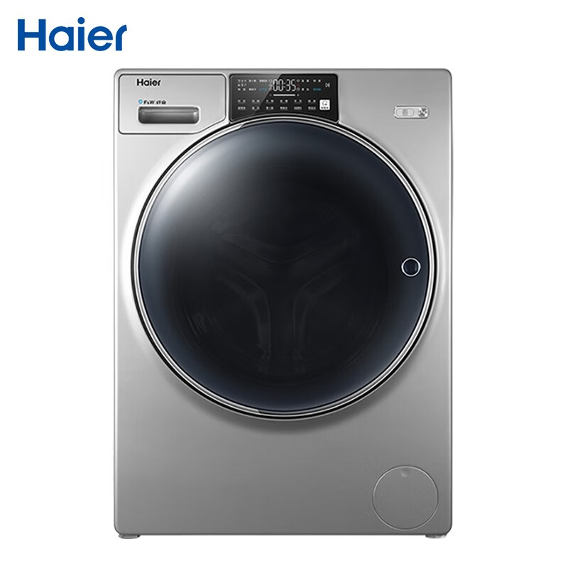 海尔(Haier)10KG洗烘滚筒洗衣机全自动 紫外线除菌率99% 直驱超声波空气洗 纤合