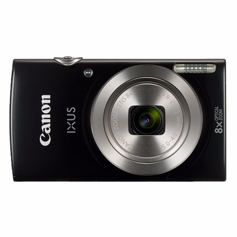 佳能（canon）自拍数码相机卡片相机家用旅游小型相机 IXUS185 官方标配