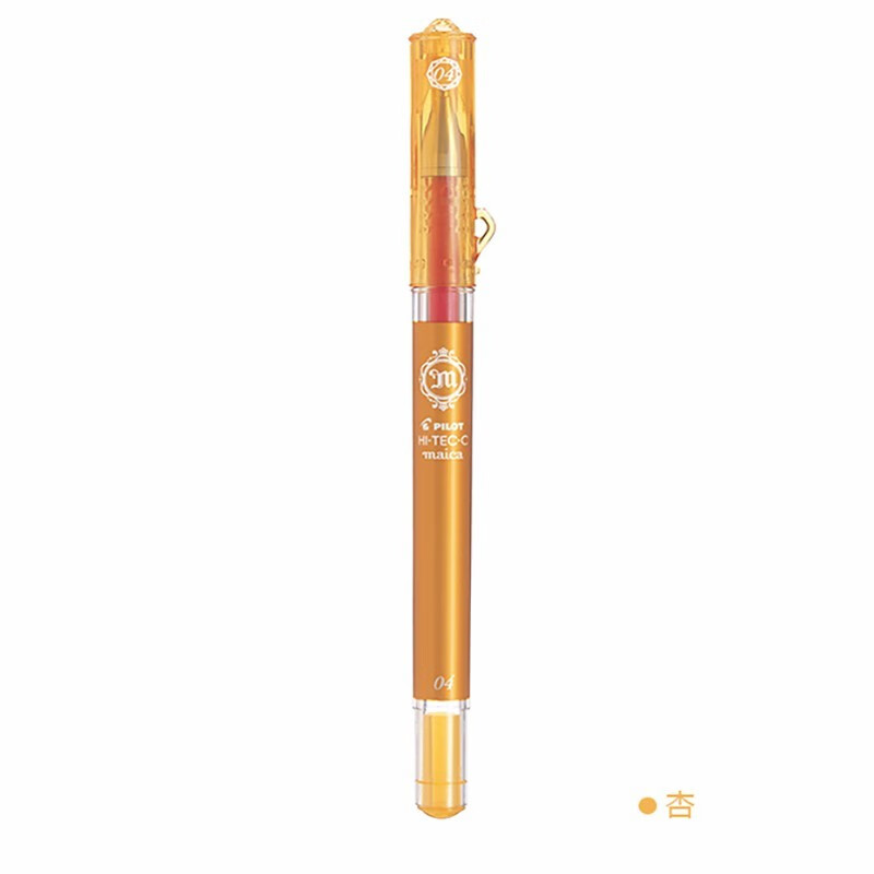 PILOT/百乐 LHM-15C4美貌Maica HI-TEC-C0.4mm针管式中性笔 杏色 10支装