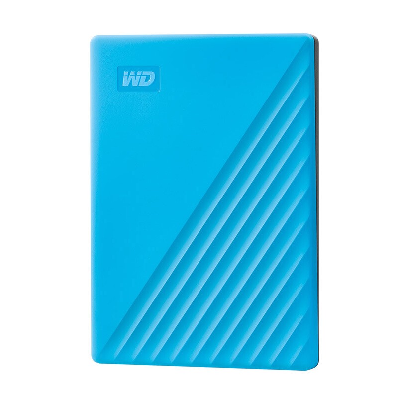 西部数据(WD)4TB USB3.0移动硬盘My Passport随行版 2.5英寸 蓝色(密码保护 自动备份)（一年包换）
