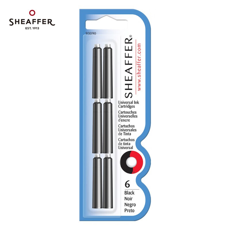 犀飞利（Sheaffer）钢笔/宝珠笔配件 钢笔墨水、墨囊、宝珠笔替换笔芯 93090 V