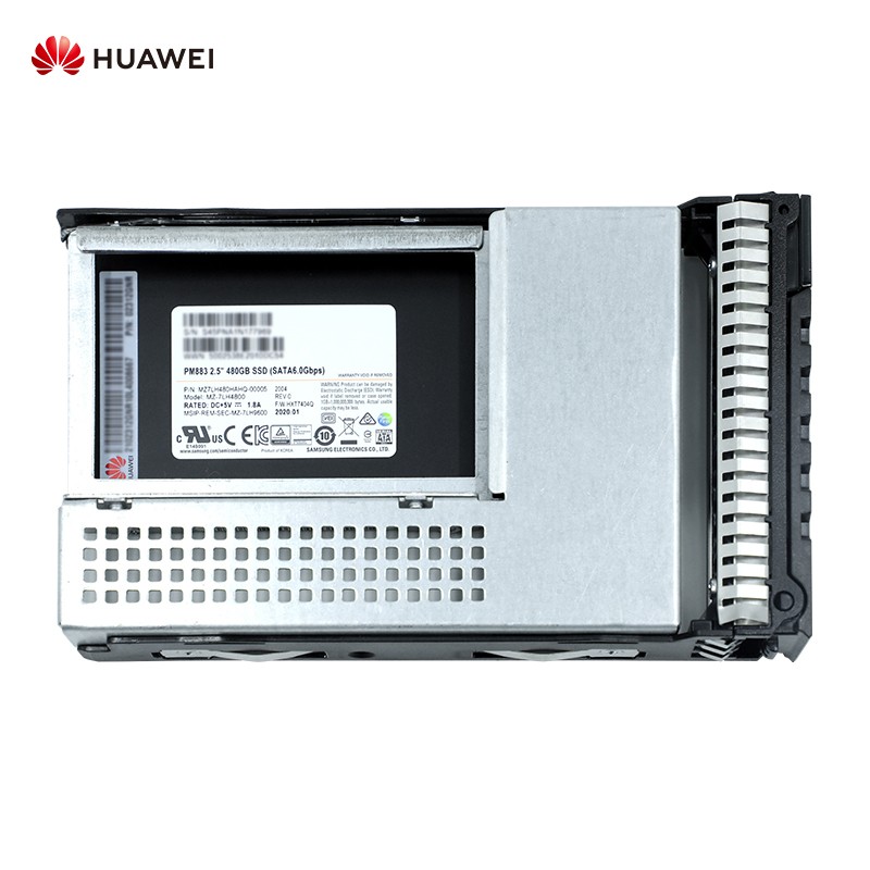 华为（HUAWEI）固态硬盘-480GB-SATA 6Gb/s-读取密集型-PM883系列