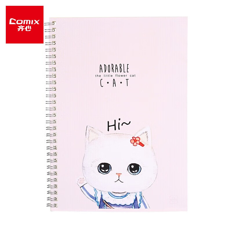 齐心(Comix)B5/50张 12本ins-book系列装线圈本文具笔记本子记事本日记本