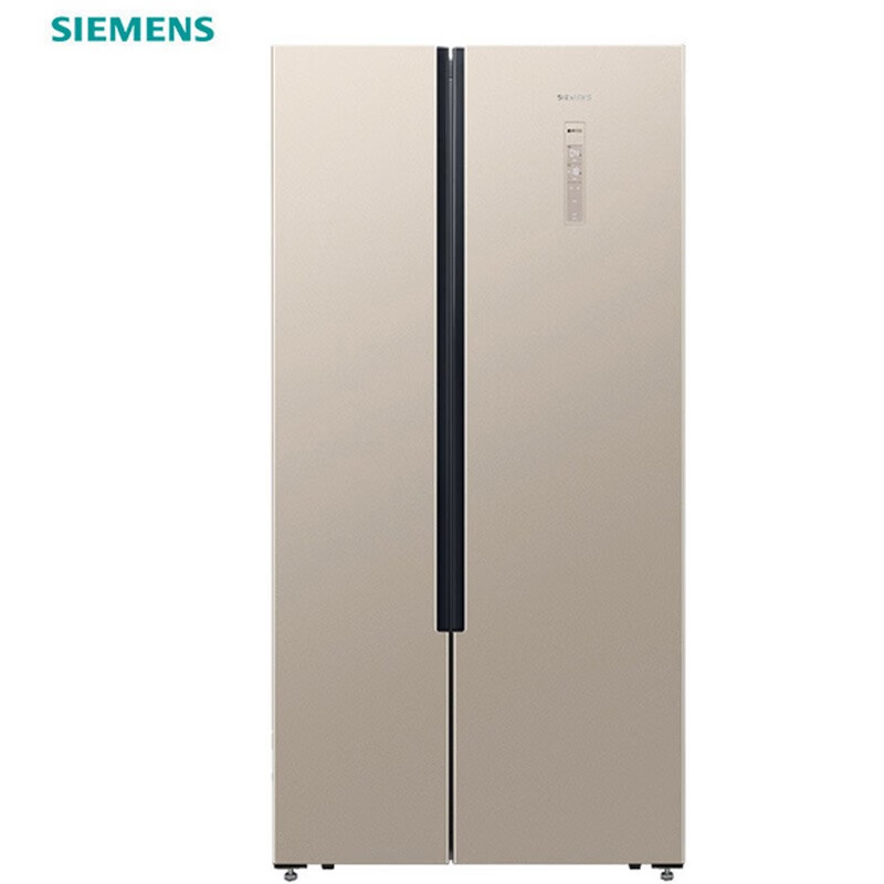西门子（SIEMENS）501升 超薄对开门冰箱 风冷无霜 底部散热 变频节能 家用双开门