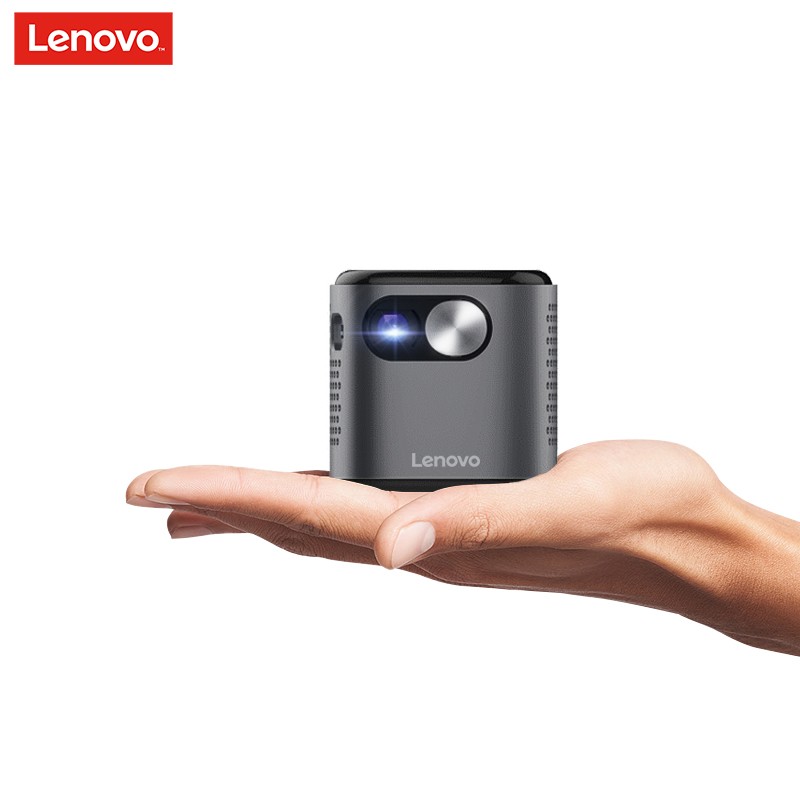 联想(Lenovo)T6S 投影仪家用 投影机 智能高清投影电视 小巧便携 手机投影 无线投屏 锖黑色