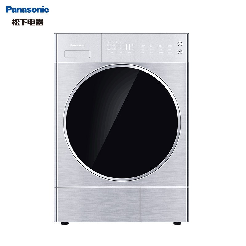 松下（Panasonic)热泵烘干机 低温烘干 原装变频压缩机 免熨烫 衣干即停 NH-9095T