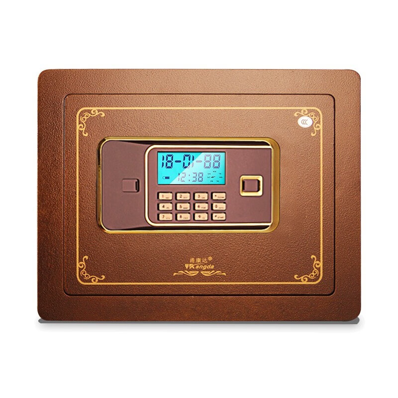 甬康达FDX-A/D-30古铜色国家3C认证小型办公家用电子密码保险箱