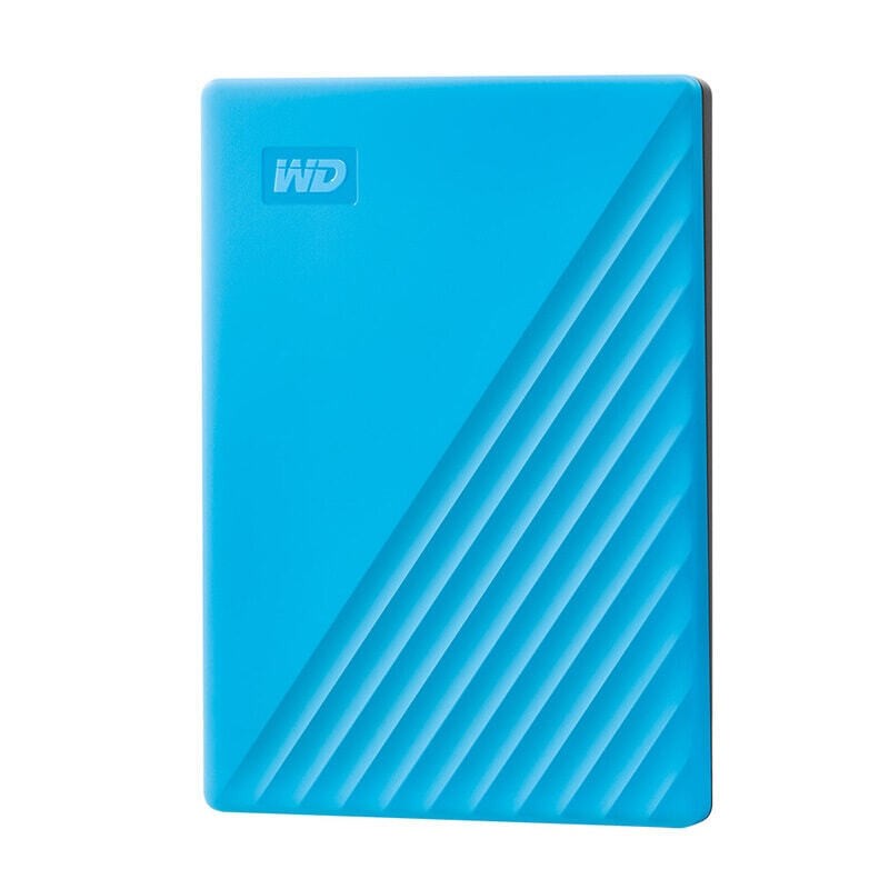 西部数据(WD)1TB USB3.0移动硬盘My Passport随行版 2.5英寸 蓝色(密码保护 自动备份)（一年包换）