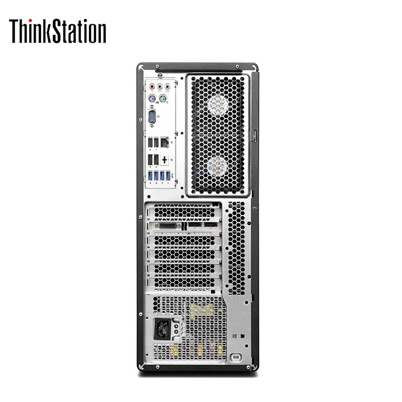 联想Lenovo ThinkStationP720 双路台式电脑图形工作站VR双颗银牌4116 12C 2.1G 4*16G 128G+1T P2000