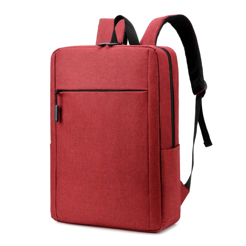 恒源祥 轻便时尚旅行电脑包双肩包 HYX028XB 红色