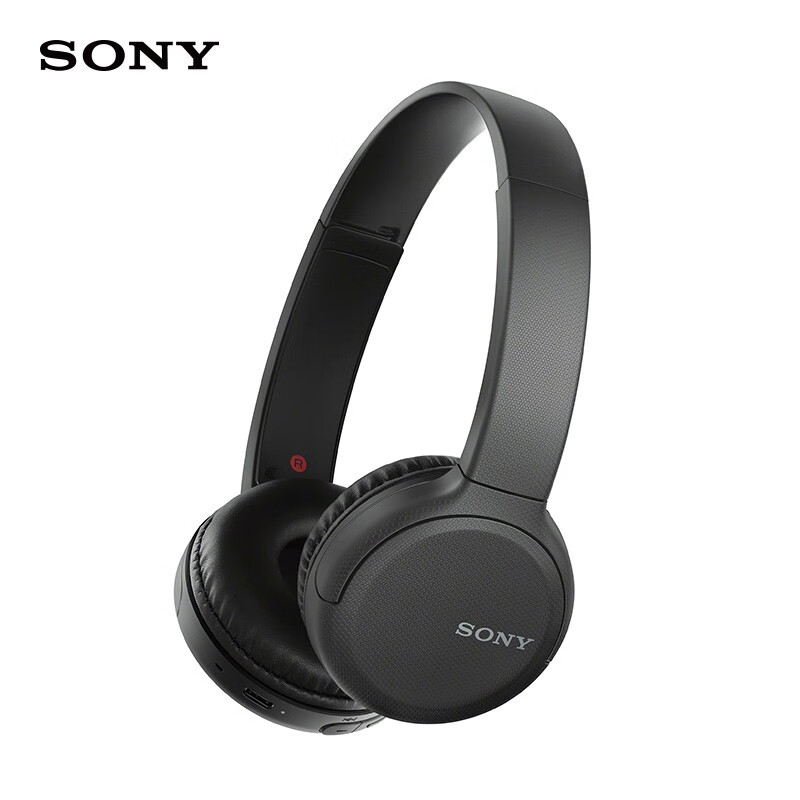 索尼（SONY） WH-CH510 无线立体声耳机 黑色