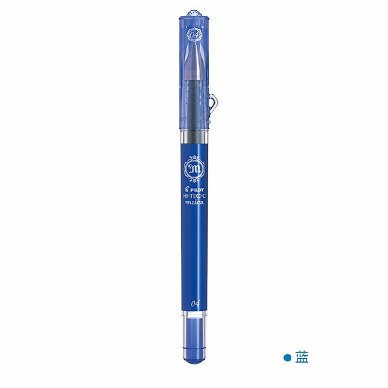 PILOT/百乐 LHM-15C4美貌Maica HI-TEC-C0.4mm针管式中性笔 蓝色 10支装