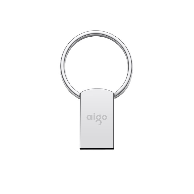 爱国者（aigo）32GB USB2.0 U盘 U269 银色 金属U盘（一年包换）