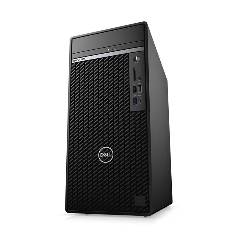 戴尔（DELL）OptiPlex7080MT 工业制图渲染台式电脑i7-10700 32G 2T+256G固态 定制 RX550-4G独显 WIN10