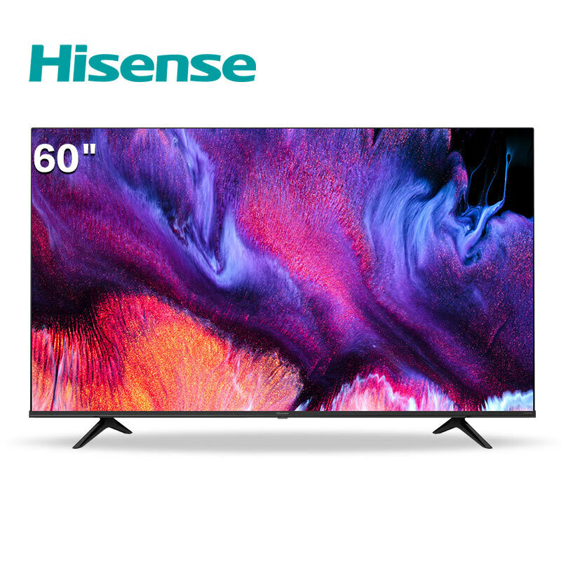 海信（Hisense）60E3F 全面屏电视 4K超高清/手机智慧语音/金属一体机身平板电