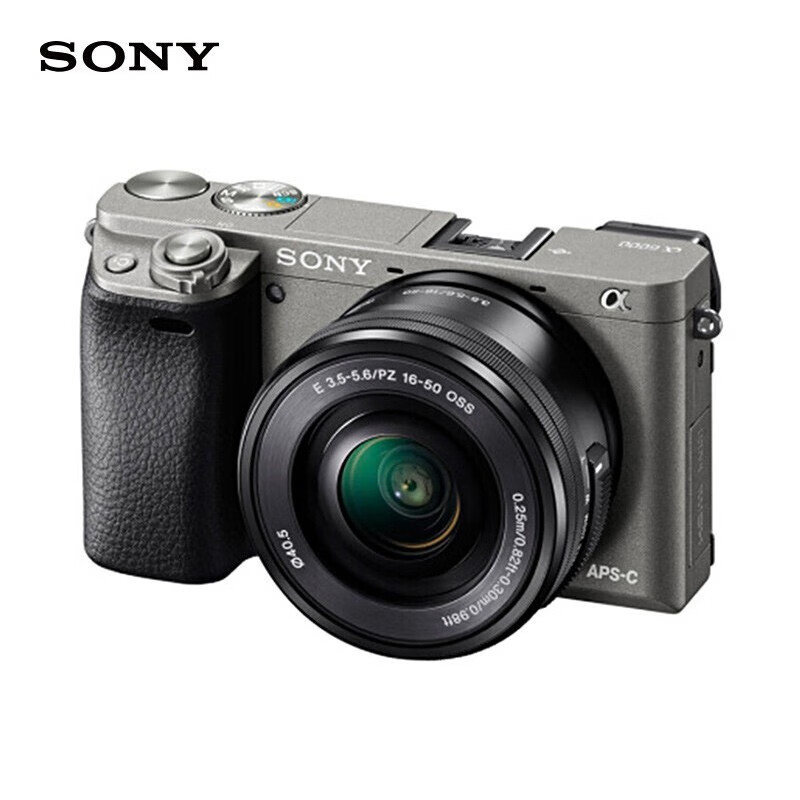 索尼（SONY）Alpha 6000L APS-C微单数码相机 标准套装 石墨灰（SELP1650镜头 ILCE-6000L/A6000L/α6000）