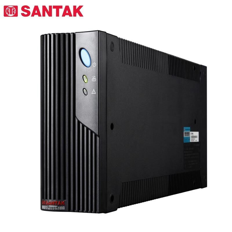 山特（SANTAK）MT1000 后备式UPS不间断电源带稳压功能电脑监控收银机备用 1000VA/600W（质保三年）