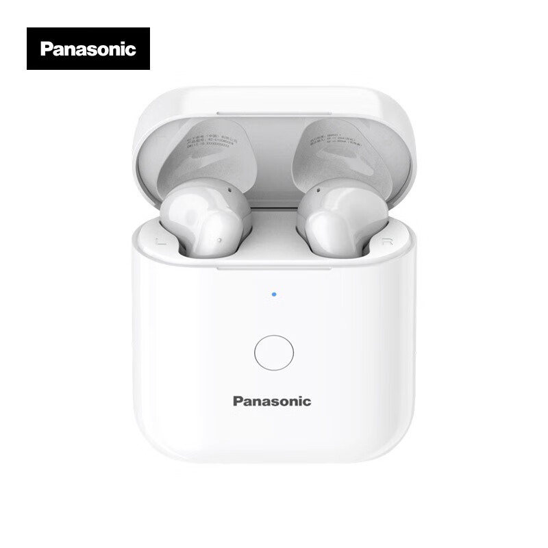 松下（Panasonic）C100真无线蓝牙半入耳式耳机  白色