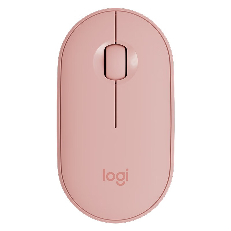 罗技（Logitech）【Pebble键鼠套装】Pebble 茱萸粉 无线蓝牙鼠标+K380蓝牙键盘