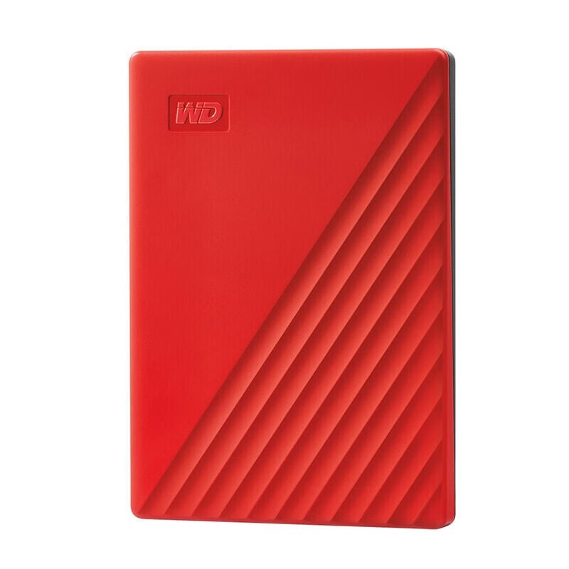 西部数据(WD)1TB USB3.0移动硬盘My Passport随行版 2.5英寸 红色