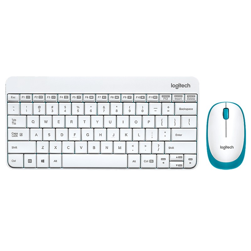 罗技（Logitech）MK245 Nano 键鼠套装 无线键鼠套装 办公键鼠套装 白色 