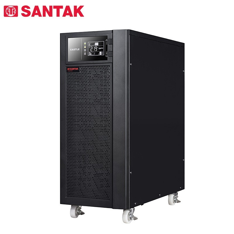 山特（SANTAK）C10K 在线式UPS不间断电源 稳压服务器机房电脑停电后备电源 10KVA/9000W内置电池标准机