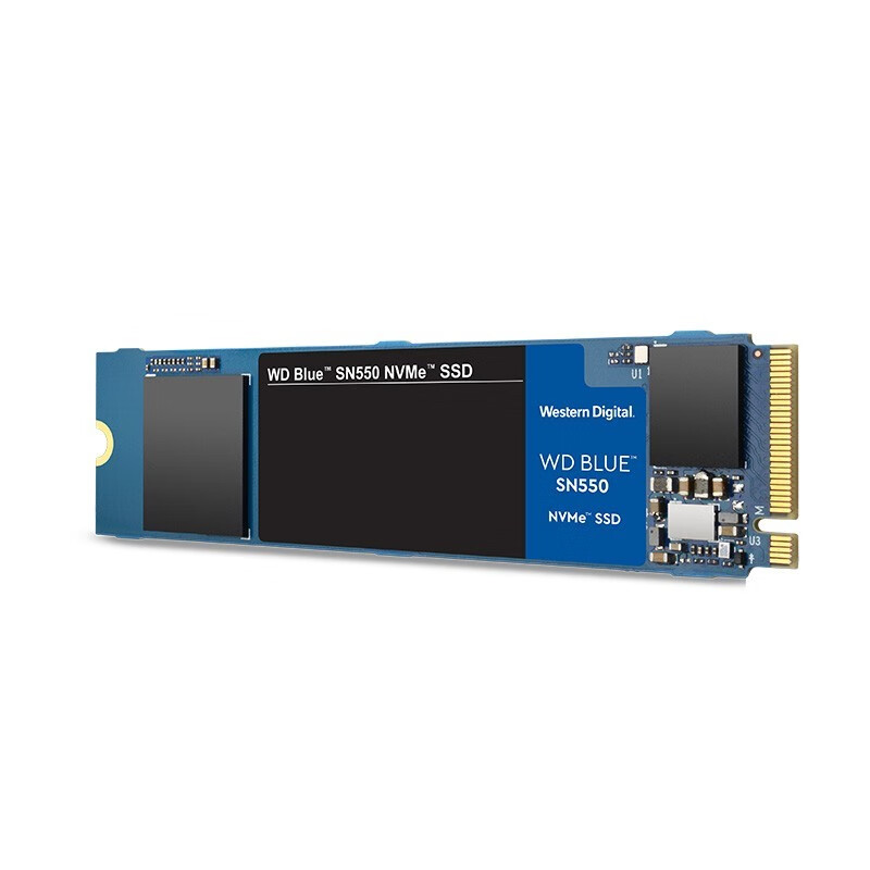 西部数据（Western Digital）2TB SSD固态硬盘 M.2接口（NVMe协议）WD Blue SN550 五年质保 四通道PCIe