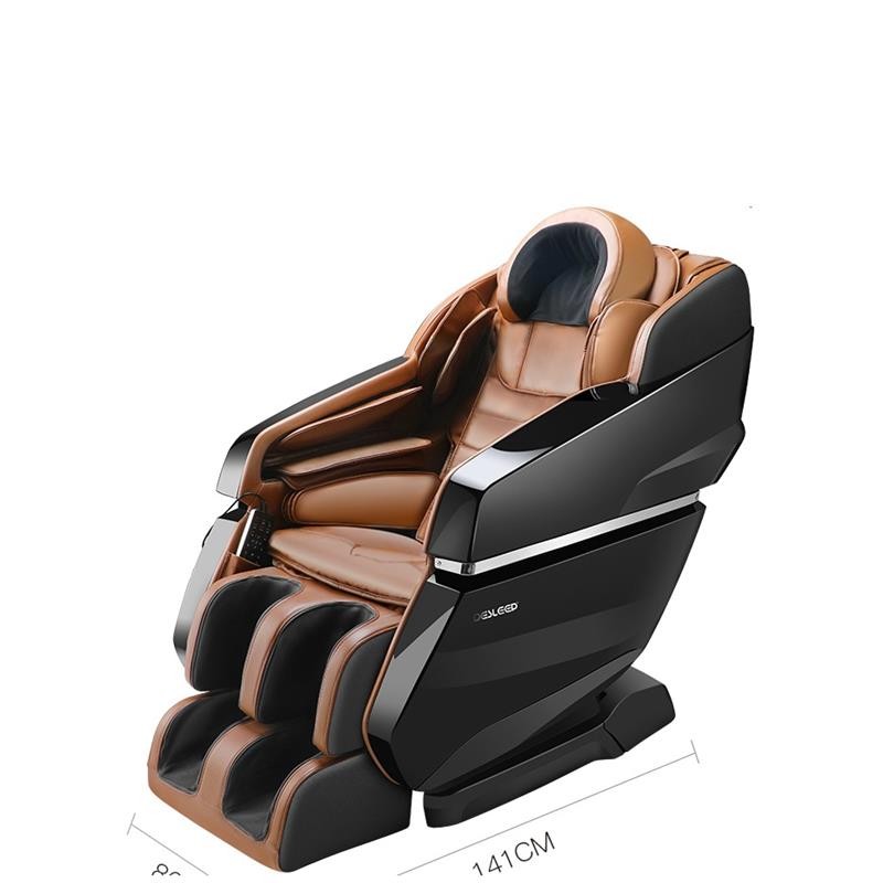 迪斯（Desleep）按摩椅家用全身按摩椅零重力全自动按摩椅DE-A10L 复古棕