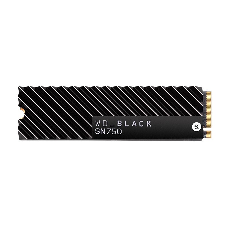 西部数据（Western Digital）1TB SSD固态硬盘 M.2接口(NVMe协议)WD_BLACK SN750游戏高性能版EKWB定制散热片