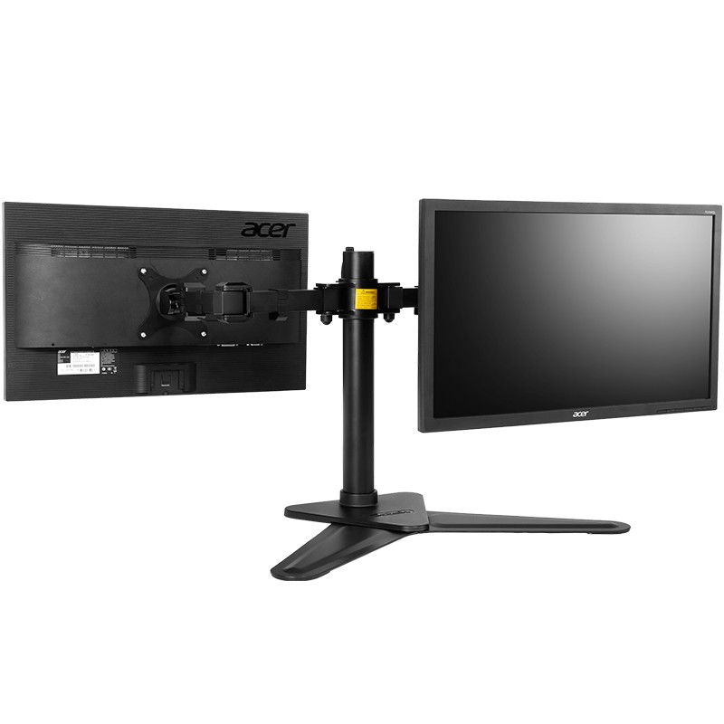 乐歌（Loctek）显示器支架 双屏桌面旋转升降液晶电脑显示器屏支架臂 双屏支架 10-30英寸 D2D