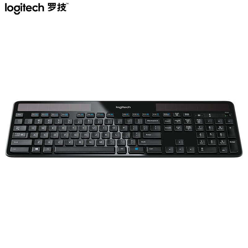 罗技（Logitech） K750 太阳能无线键盘 纤薄办公键盘
