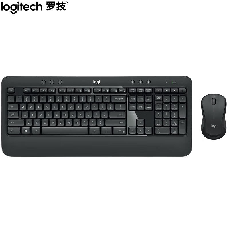 罗技（Logitech）MK540 键鼠套装 无线键鼠套装 办公键鼠套装 全尺寸 黑色 带