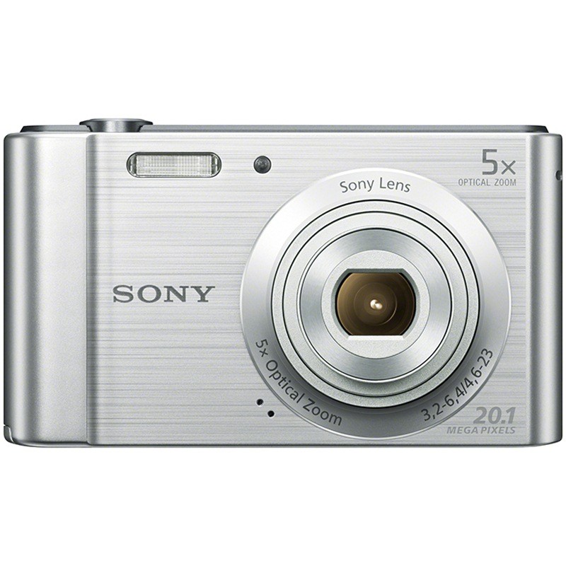 索尼（SONY） DSC-W800 便携数码相机/照相机/卡片机 银色（约2010万像素 5倍光学变焦 2.7英寸屏 26mm广角）