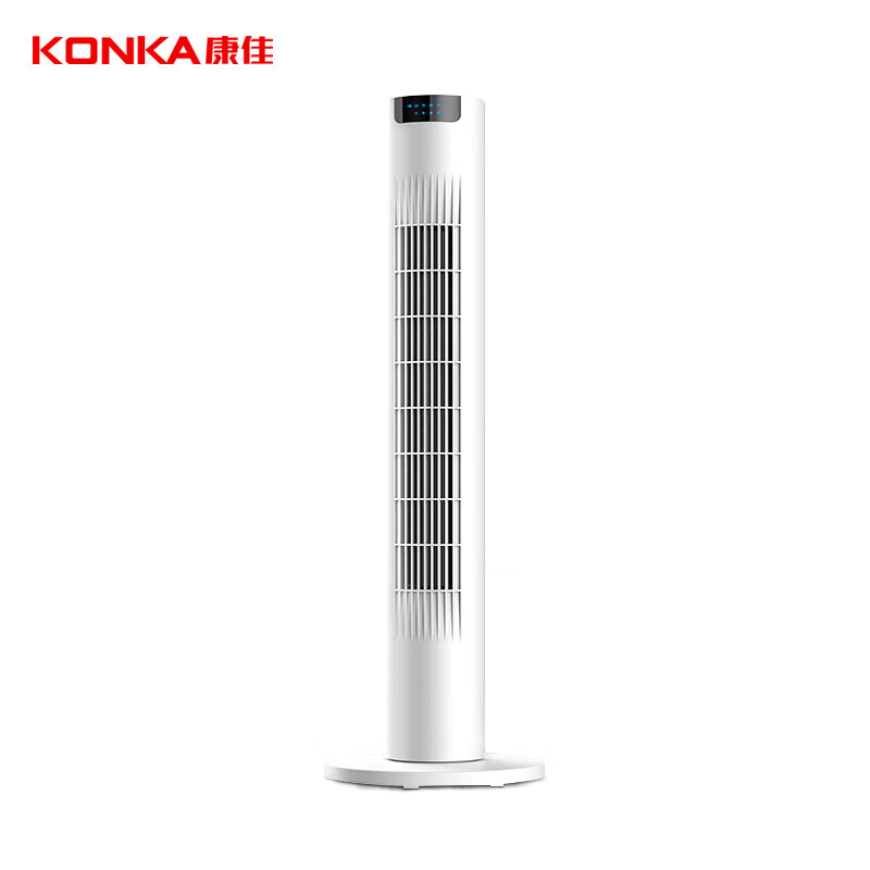 康佳（KONKA） 电风扇塔扇遥控款 三档风速 定时 KTAS-2190E-P 白色