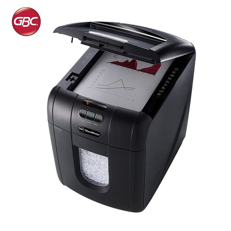 杰必喜（GBC）AUTO+100X全自動(dòng)碎紙機(jī) 100張A4紙自動(dòng)粉碎機(jī)