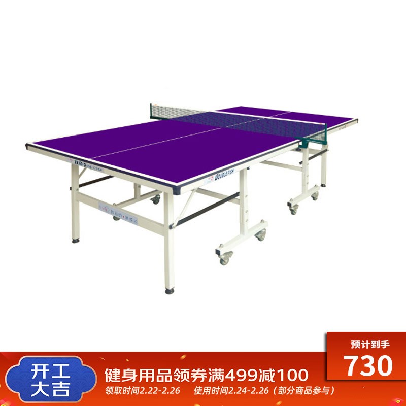 双鱼 少年儿童乒乓球台 家用迷你乒乓球桌 可移动折叠 儿启星Q1型