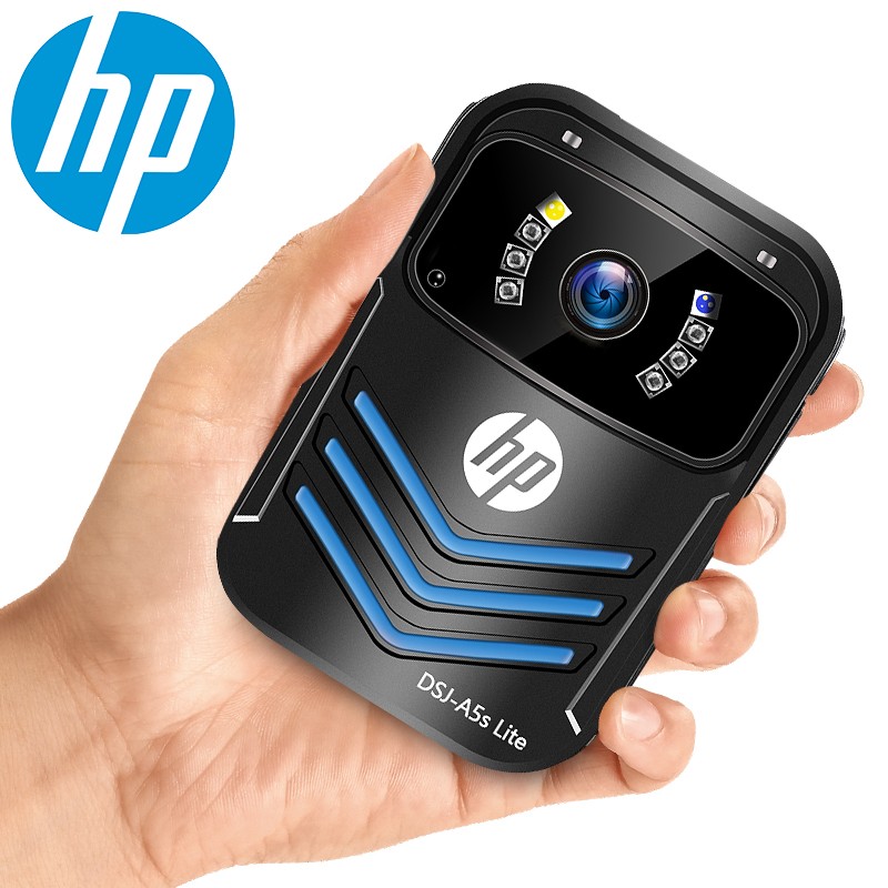 惠普（HP）DSJ-A5s Lite执法记录仪1296P高清红外夜视微型便携式现场记录仪 
