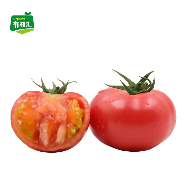 有机汇 有机大西红柿5斤 大番茄 普罗旺斯西红柿 自然熟多汁多沙 欧盟美国中国有机认证 农