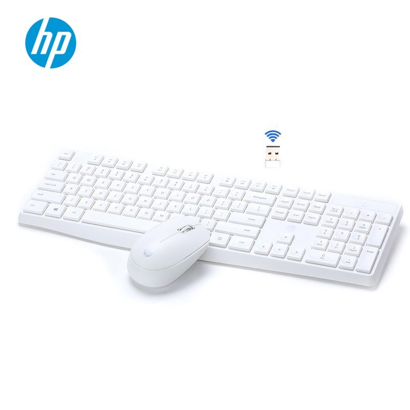 惠普（HP）CS10无线键盘鼠标套装 白色