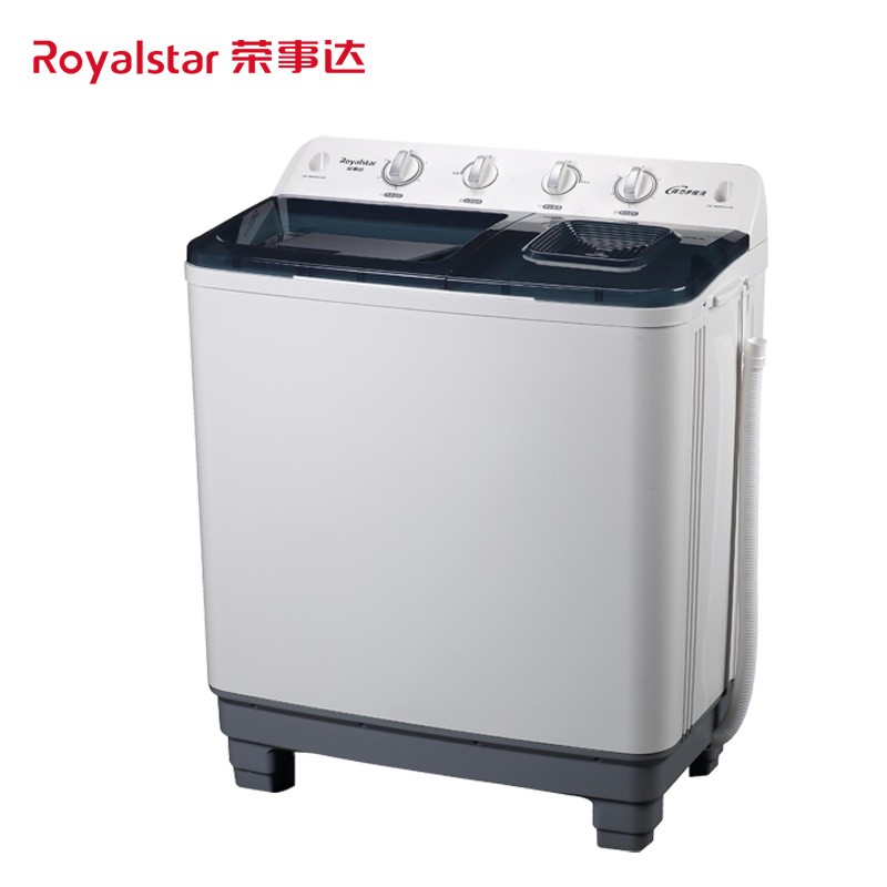 荣事达（Royalstar）半自动洗衣机双桶 12公斤大容量 双缸 独立工作 家用 XPB