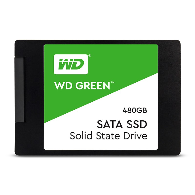 西部数据（WD）480GB SSD固态硬盘 SATA3.0接口 Green系列-SSD日常家用普及版｜三年质保