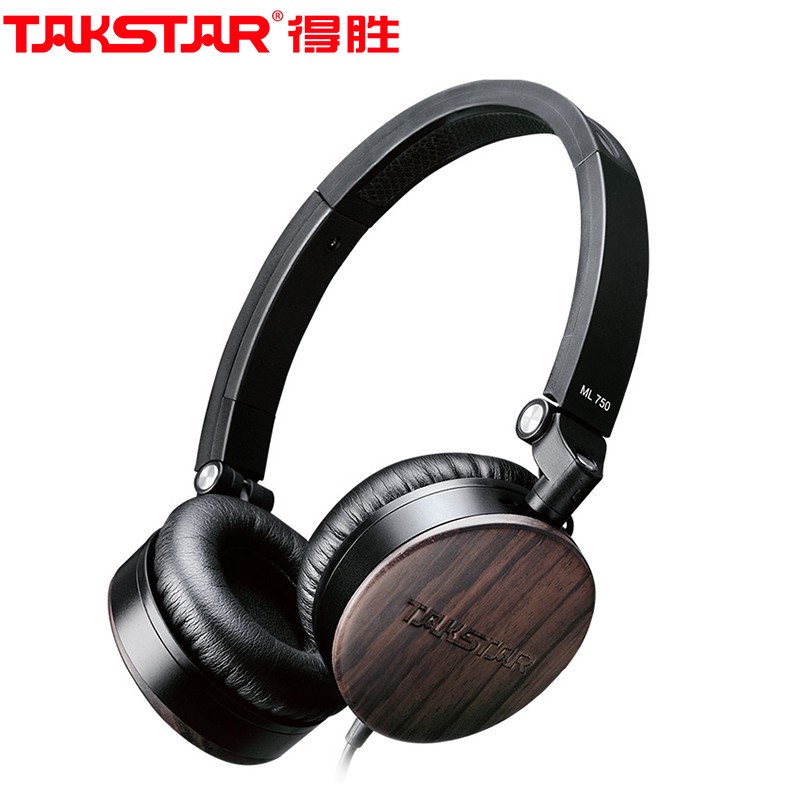 得胜（TAKSTAR）ML 750 头戴式立体声耳机可折叠便携音乐耳机 游戏耳机 HIFI音乐耳机 线控耳麦