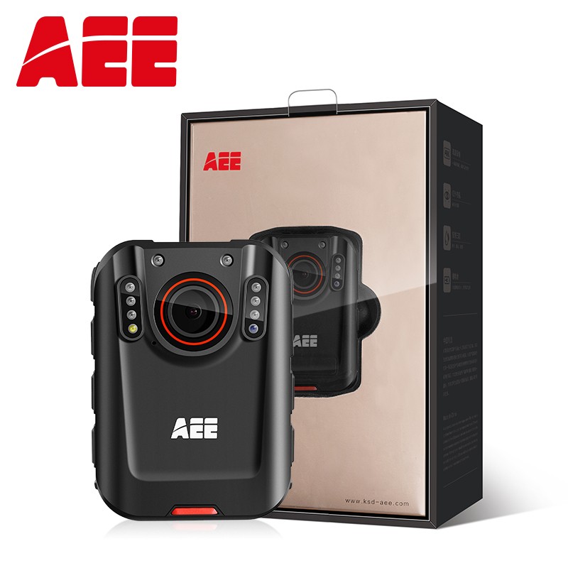 AEE DSJ-K1 执法记录仪高清夜视小型便携式随身胸前佩戴现场执法记录器仪 256G