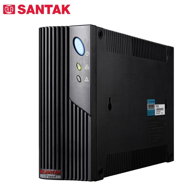 山特（SANTAK）MT500 后备式UPS不间断电源带稳压功能电脑监控收银机备用 500VA/300W（企业优选 质保三年）