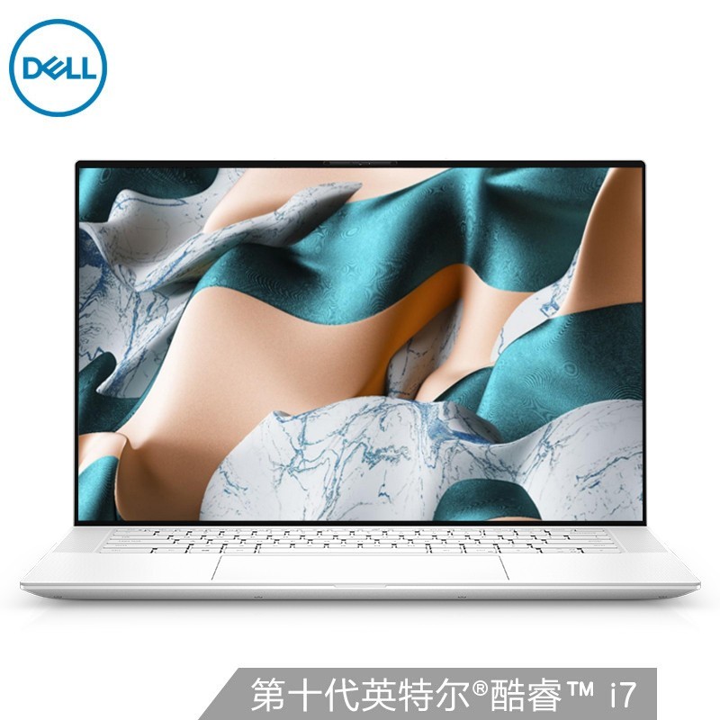 戴尔DELL XPS15-9500 15.6英寸防蓝光全面屏设计笔记本商务电脑(i7-10750H 16G 1T GTX1650Ti 4G独显)白