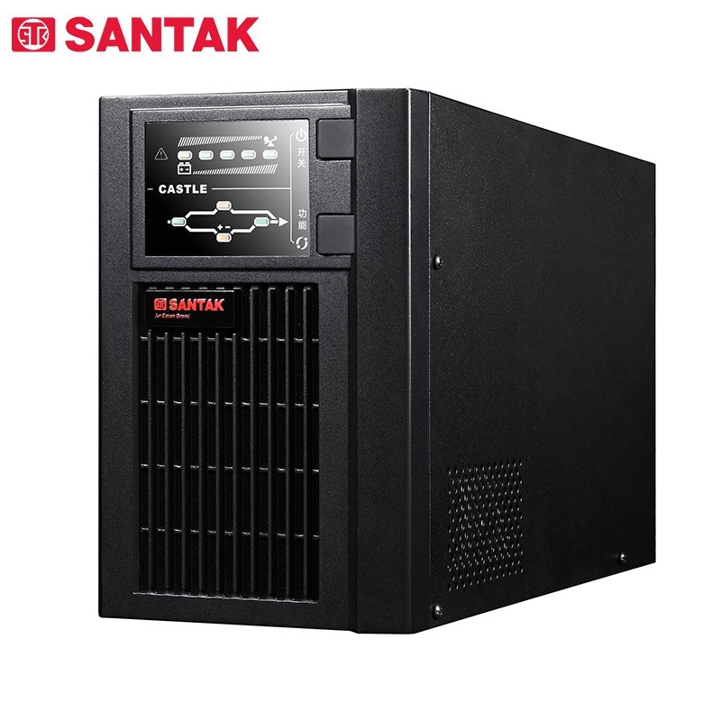 山特（SANTAK）C1KS C1KS 在线式外接电池长效机1KVA/800W单主机 （不含电池）（企业优选 质保三年）