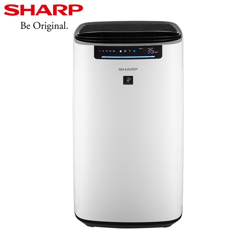 夏普（SHARP）FP-CK80Z-W空气净化器 家用 净化机大功率商用办公室除白色 大房优选
