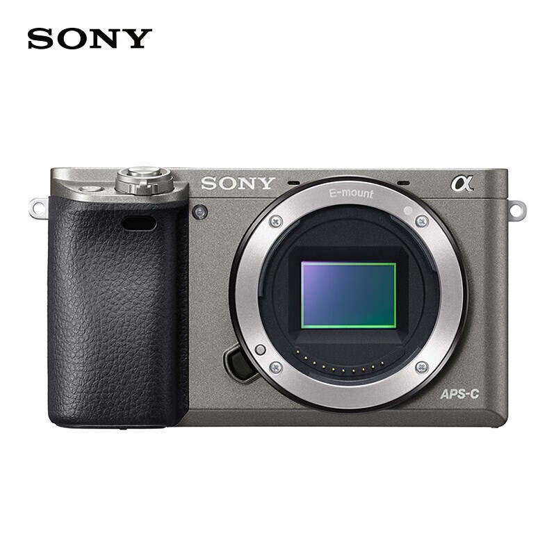 索尼（SONY）Alpha 6000 APS-C微单数码相机机身 石墨灰（约2430万有效像素 a6000）