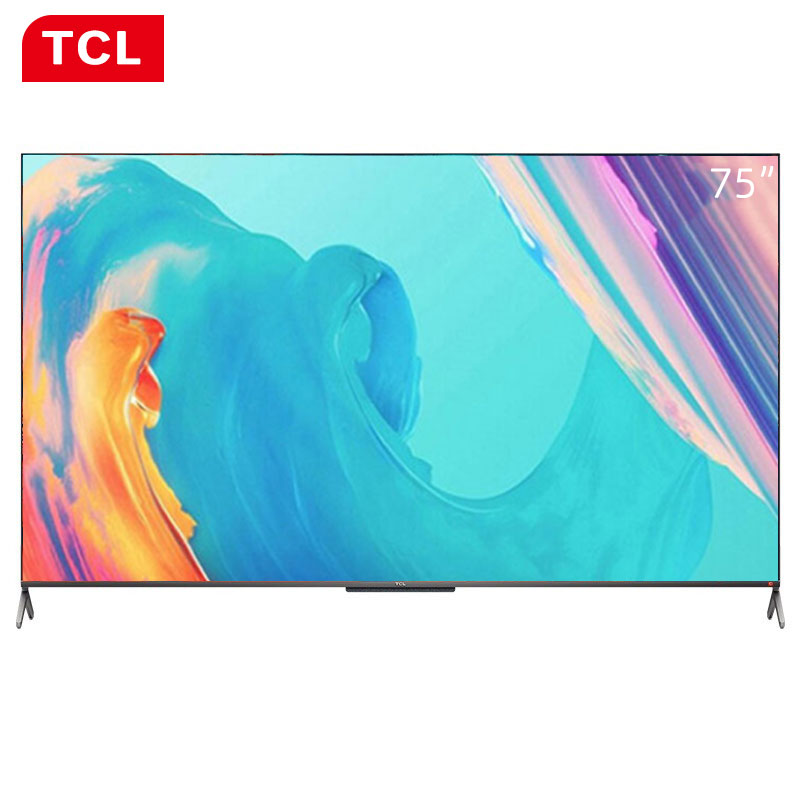 TCL 75C76 75英寸电视4K高清 高色域 安桥音响 多屏互动 全面屏 全场景语音电视
